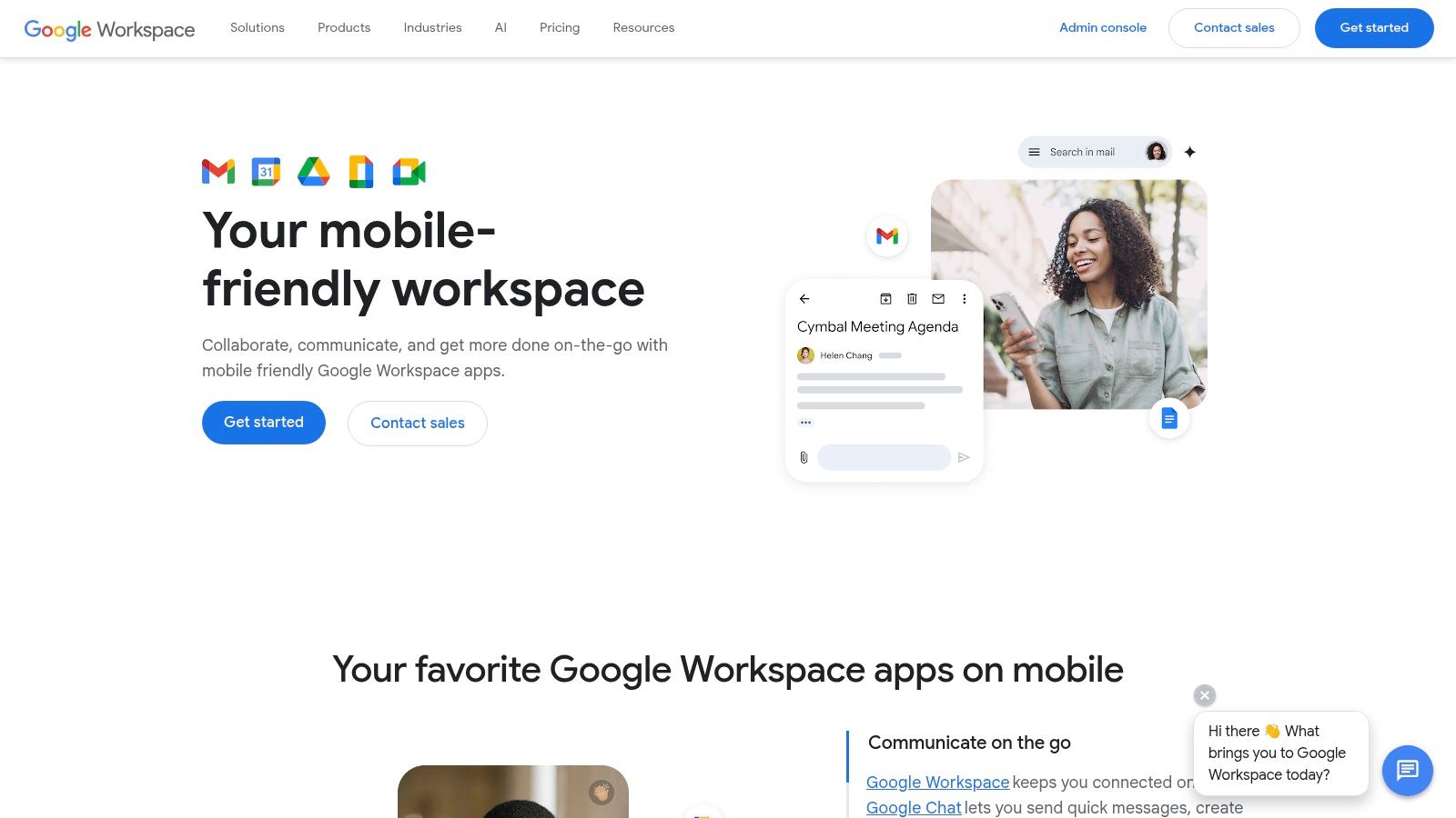 Google Workspace – Mobile-friendly productivity