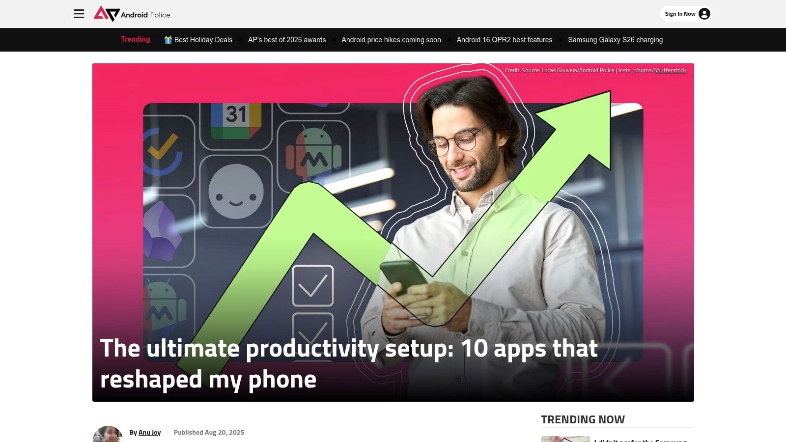 Android Police – Productivity app guides