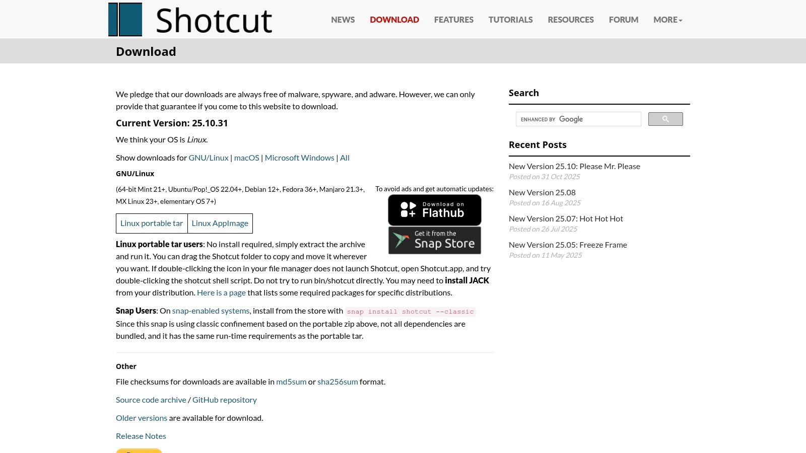 Shotcut