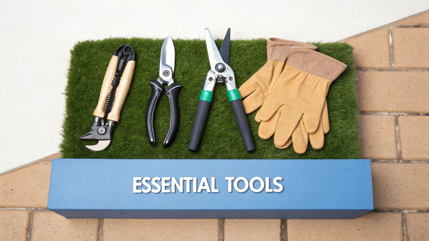 Essential tools for cutting back fruit trees