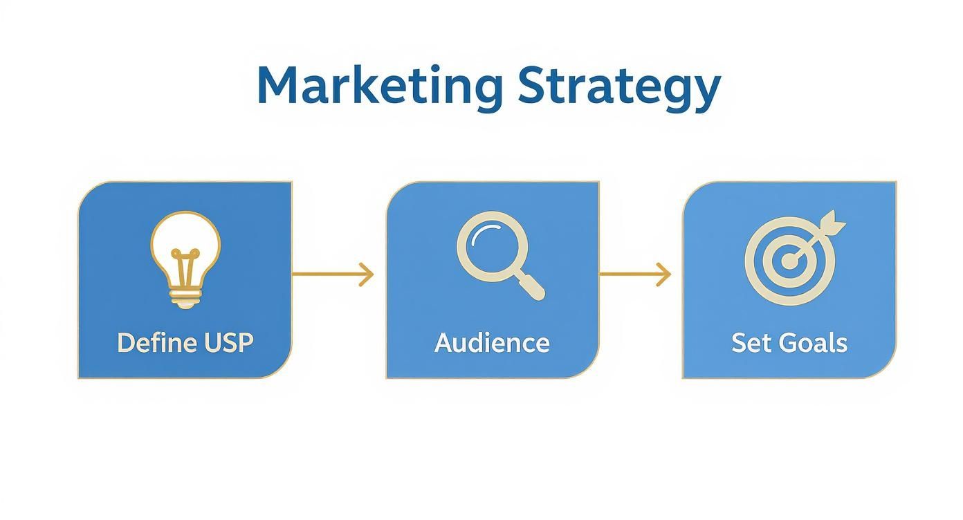 Infographic about how to market your business