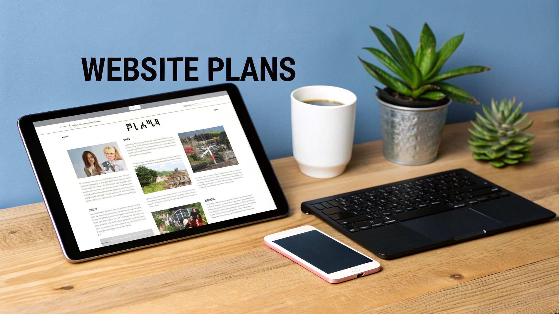 A person working on a laptop with the Wix interface visible on the screen