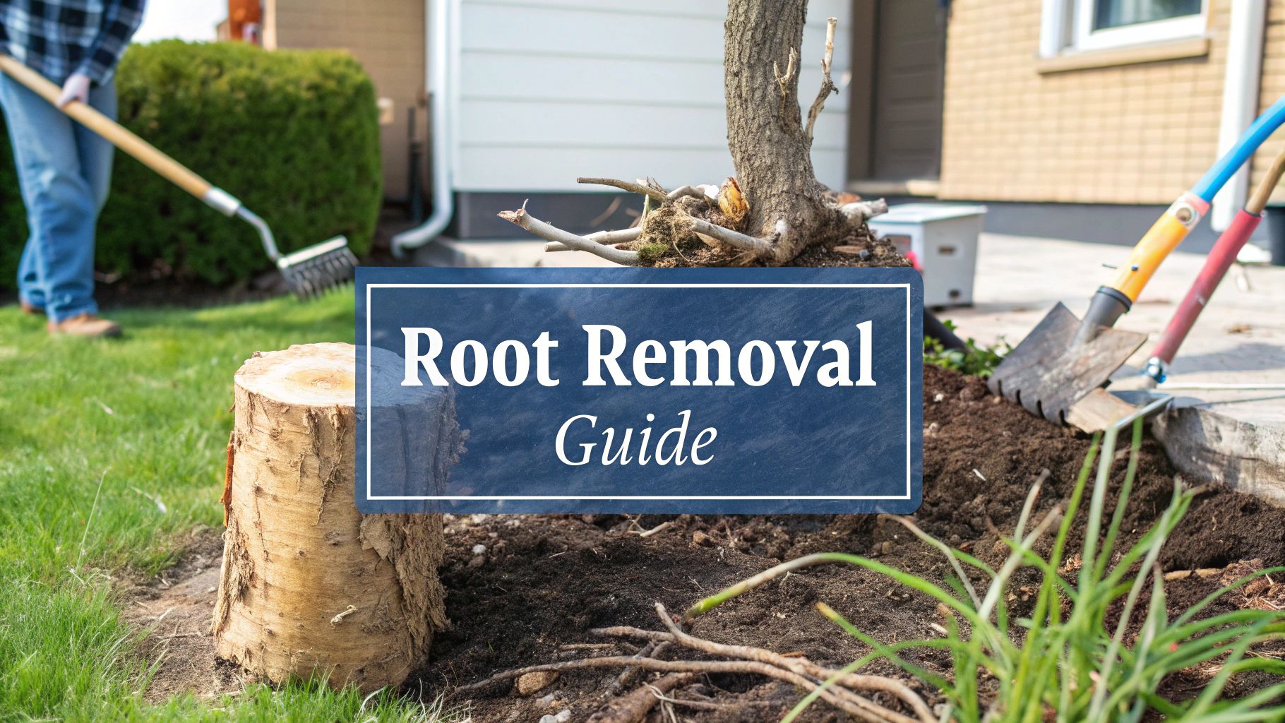 Getting Rid of Tree Roots Without Damaging Your Property
