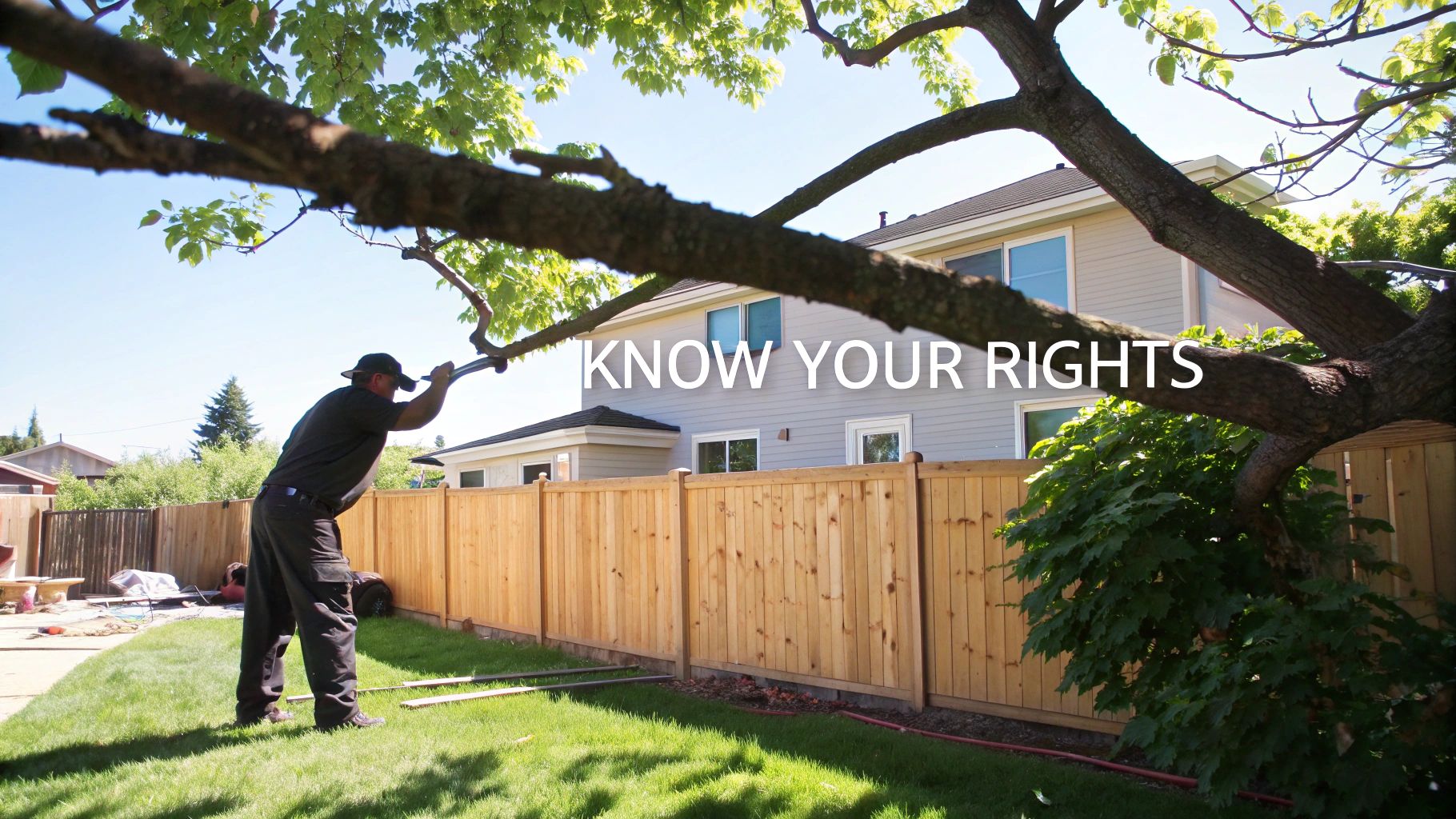 Neighbours Trees Overhanging My Property: Know Your Rights and Options