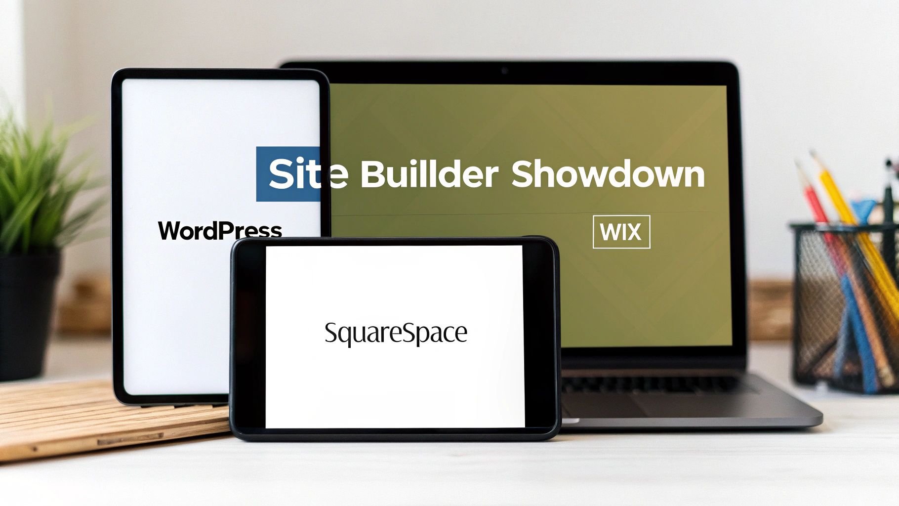 WordPress vs Wix vs Squarespace UK Website Builder Guide