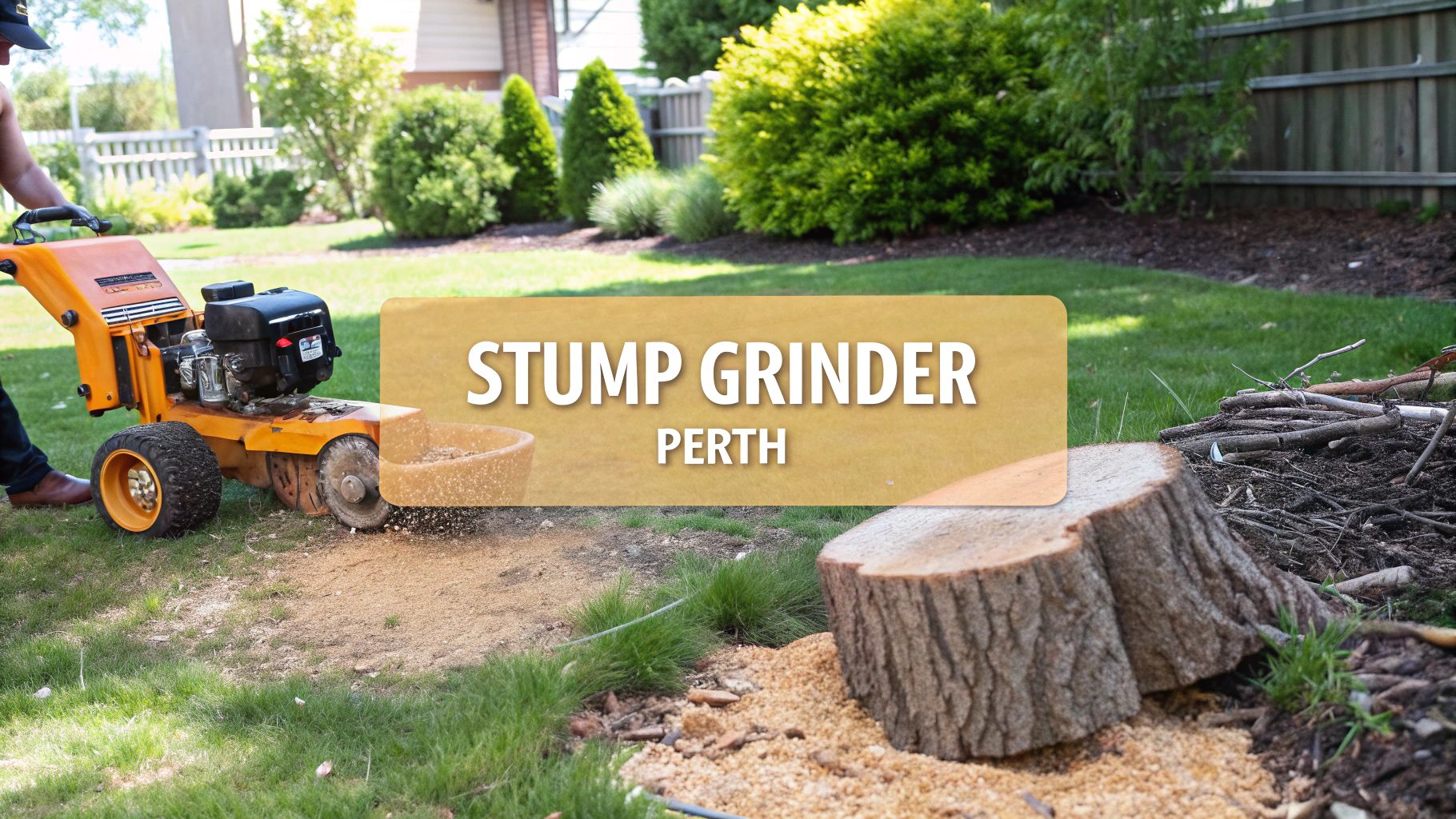 Stump Grinder Perth WA