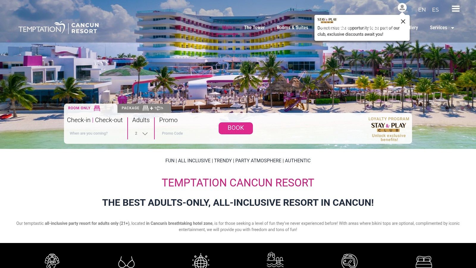 Temptation Cancun Resort