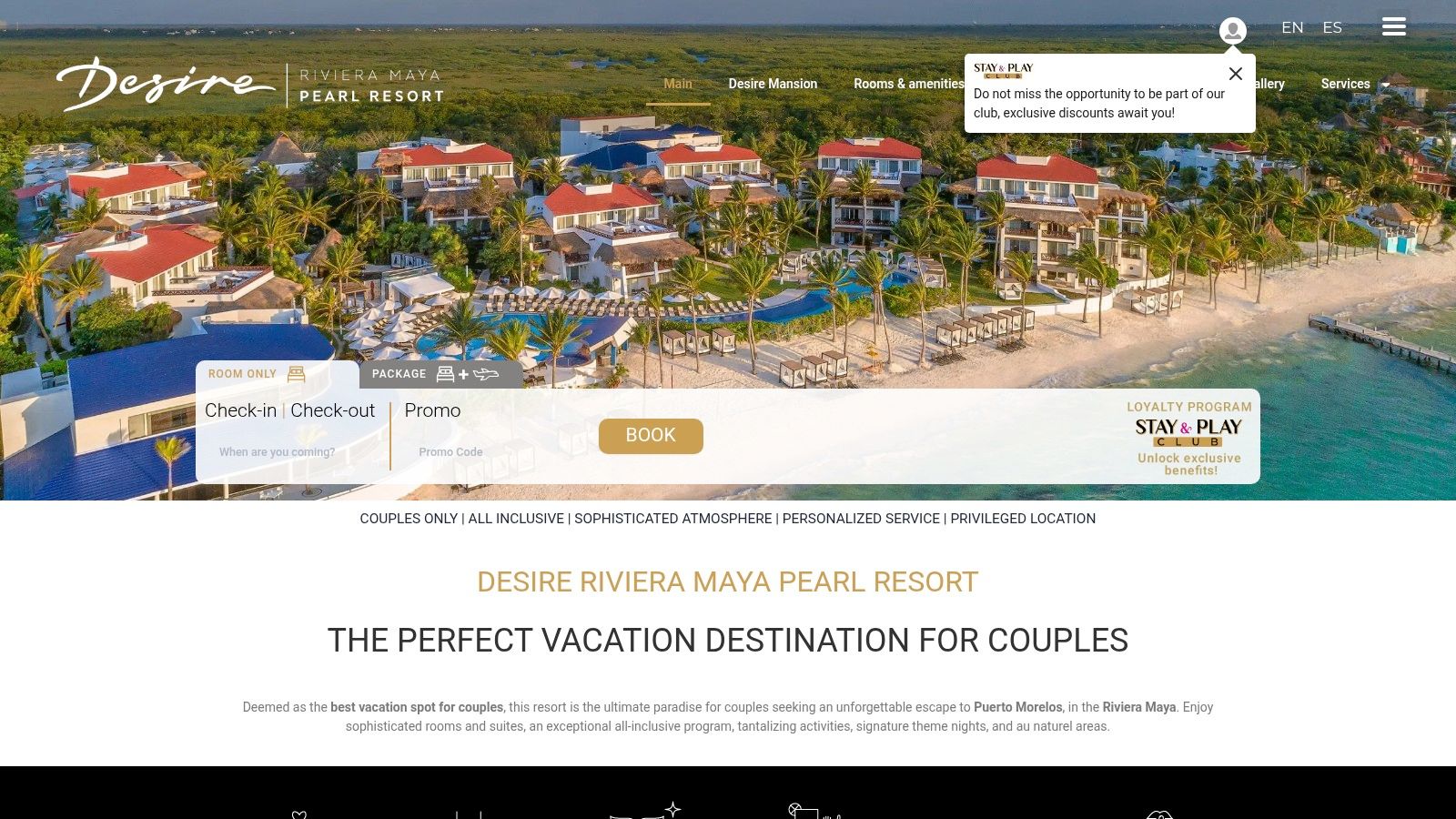 Desire Riviera Maya Pearl Resort