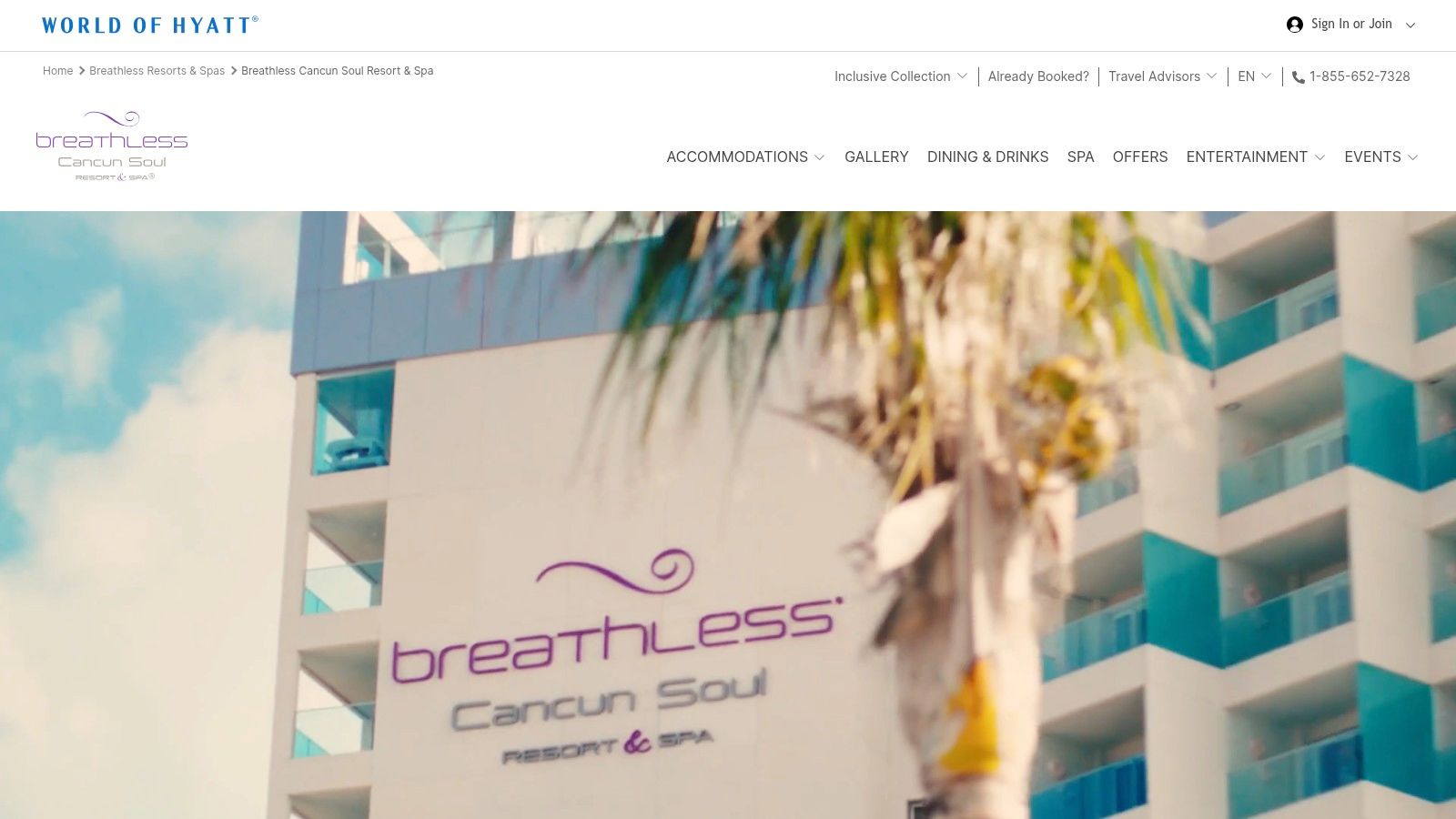 Breathless Cancun Soul Resort & Spa (Official – Hyatt Inclusive Collection)