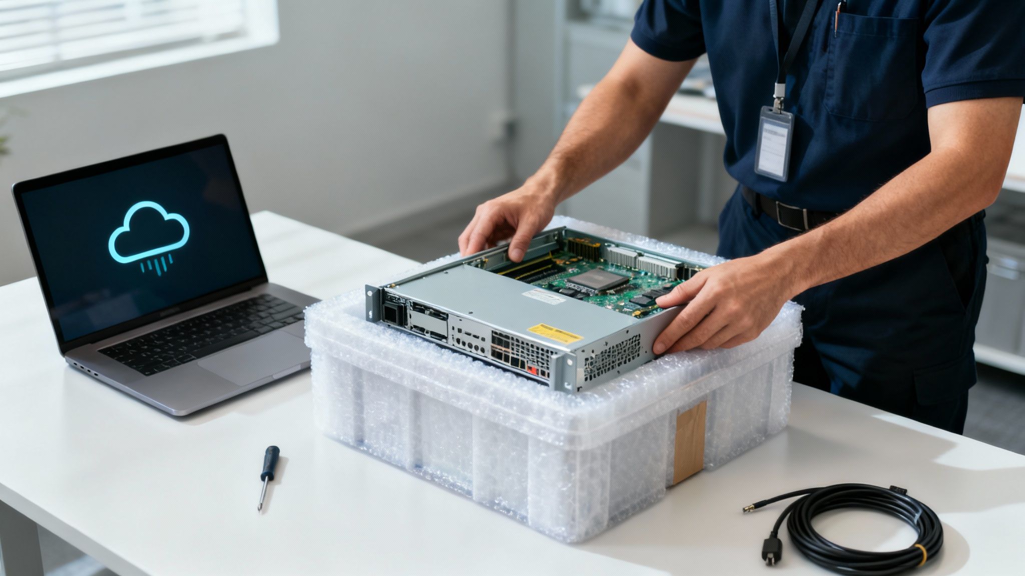 Arrange IT Infrastructure Transfer and Setup