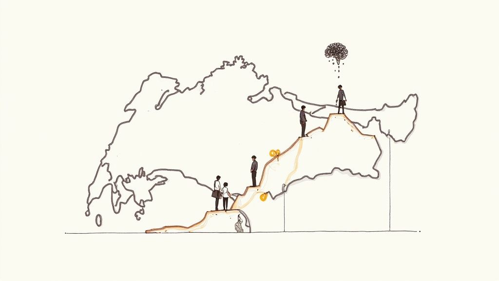 A student participating in an engaging online class from a modern Singapore apartment.