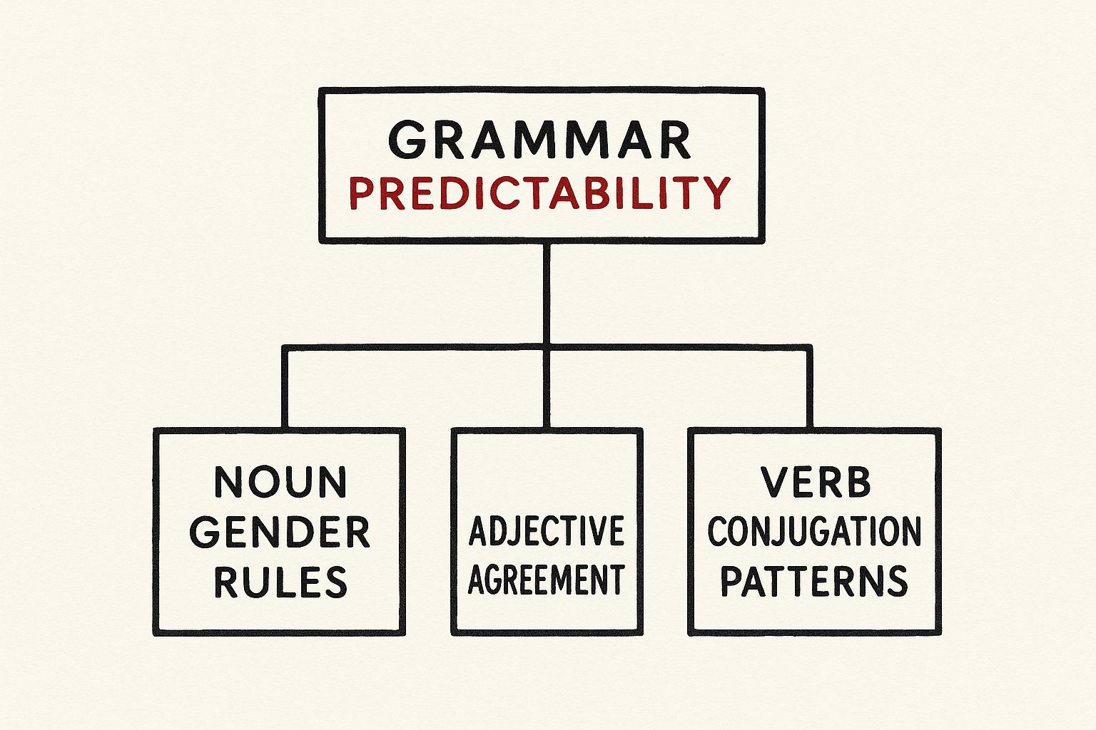 Infographic about is spanish easy to learn