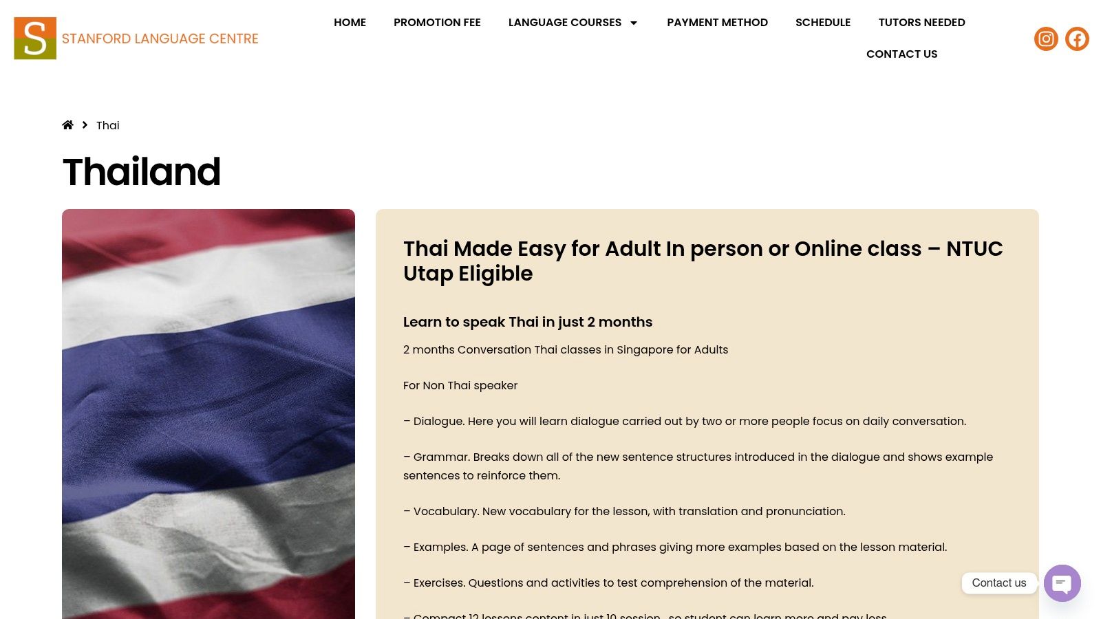 Stanford Language Centre (Thai Made Easy)