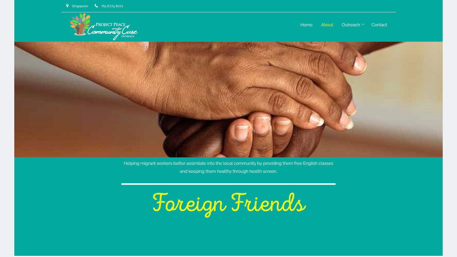 Project Peace Community Care (PPCC) Outreach – Free Online Basic Conversational English