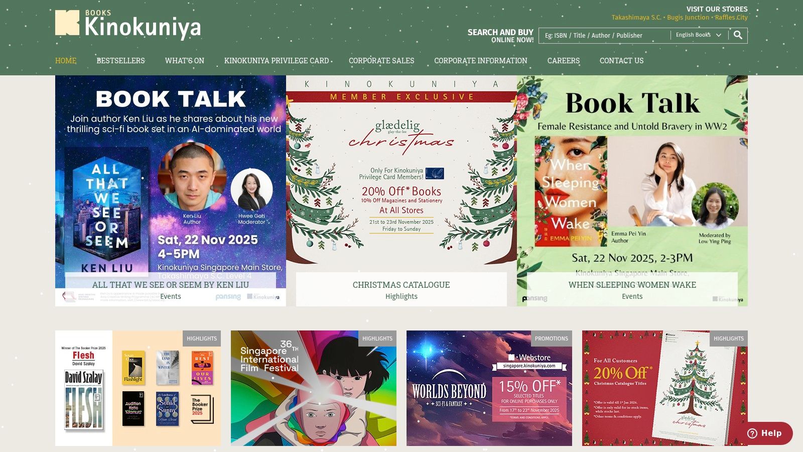 Kinokuniya Singapore (Books)