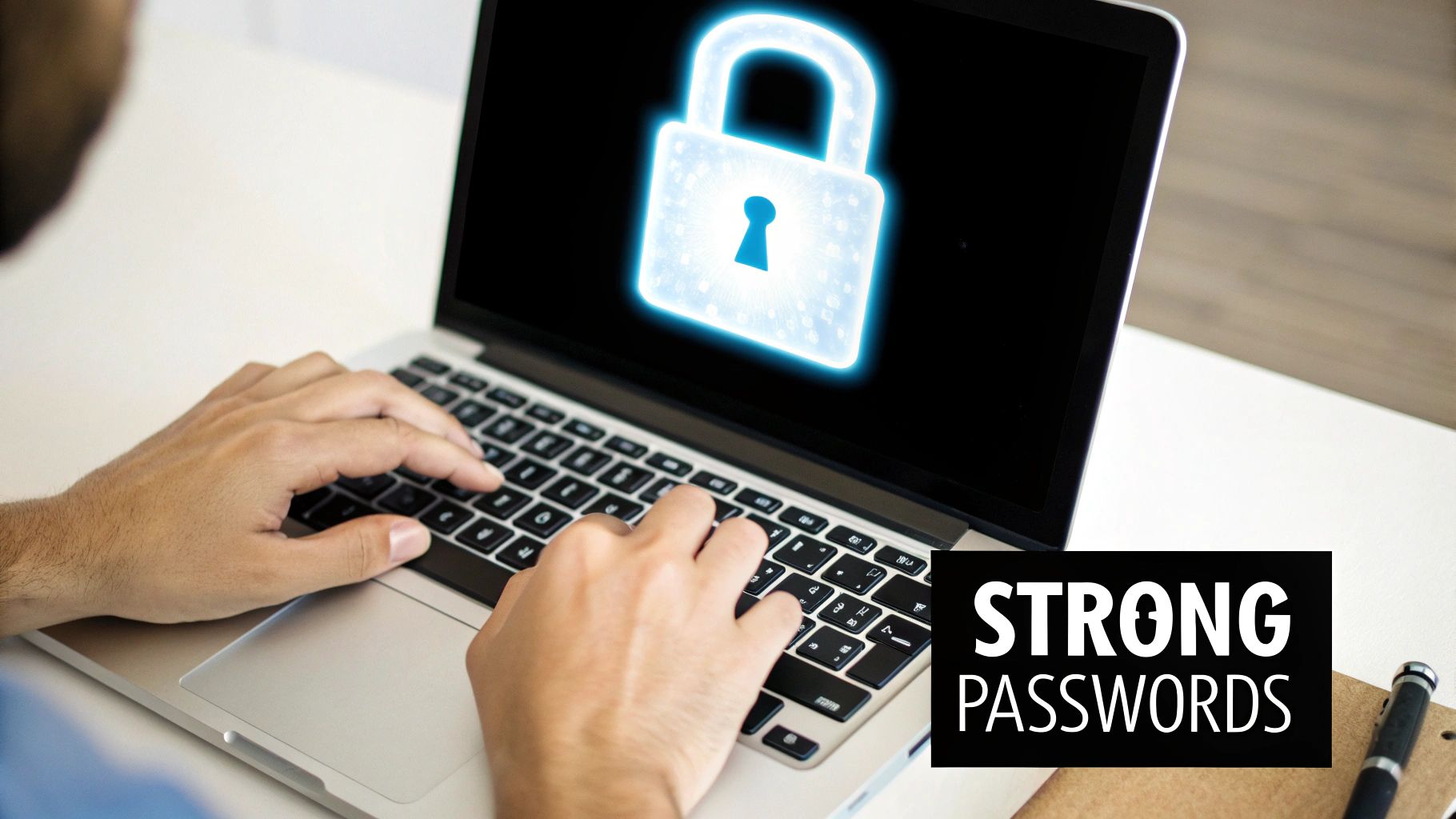 Use Strong, Unique Passwords and Two-Factor Authentication
