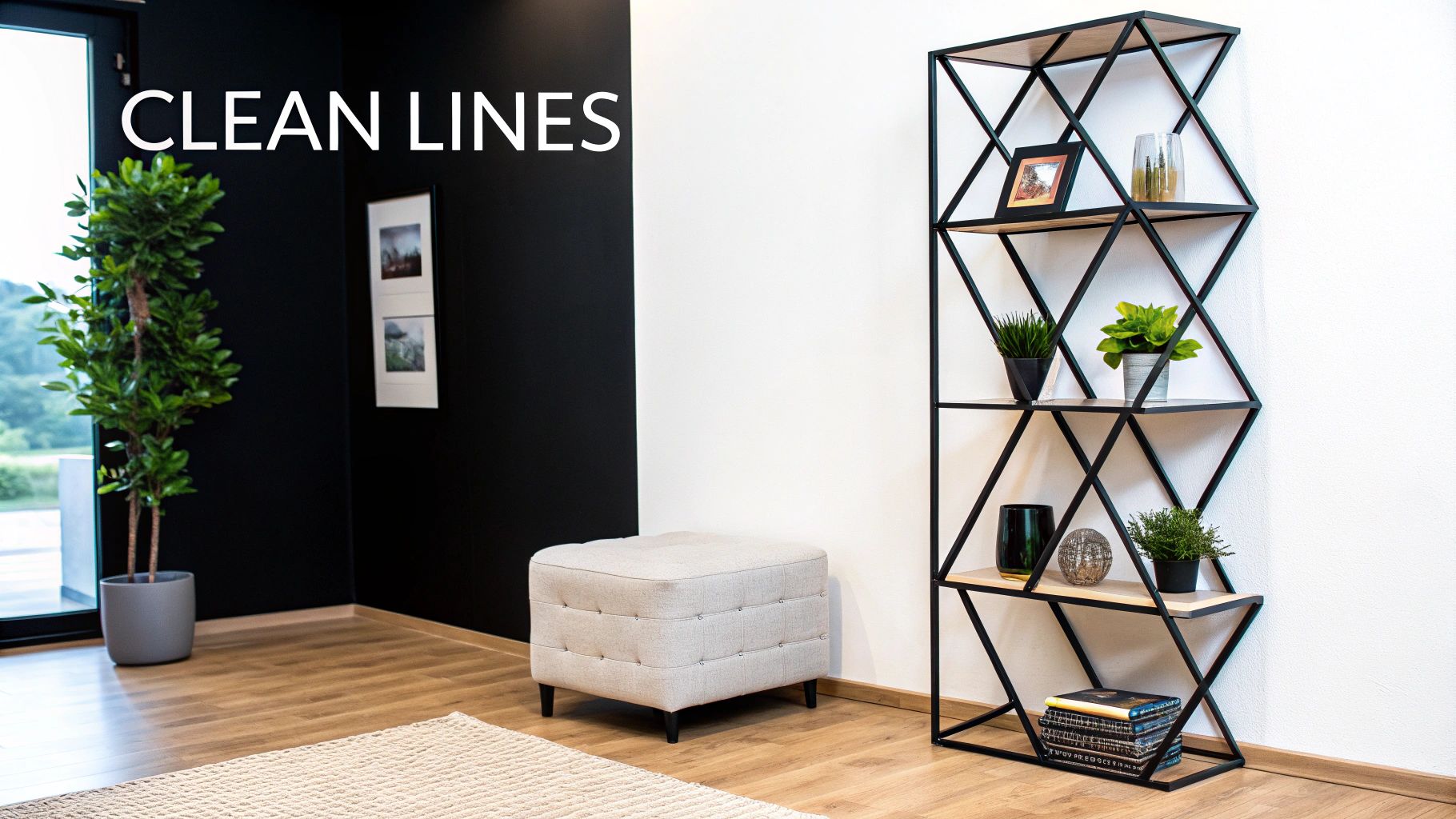 Clean Lines and Geometric Shapes
