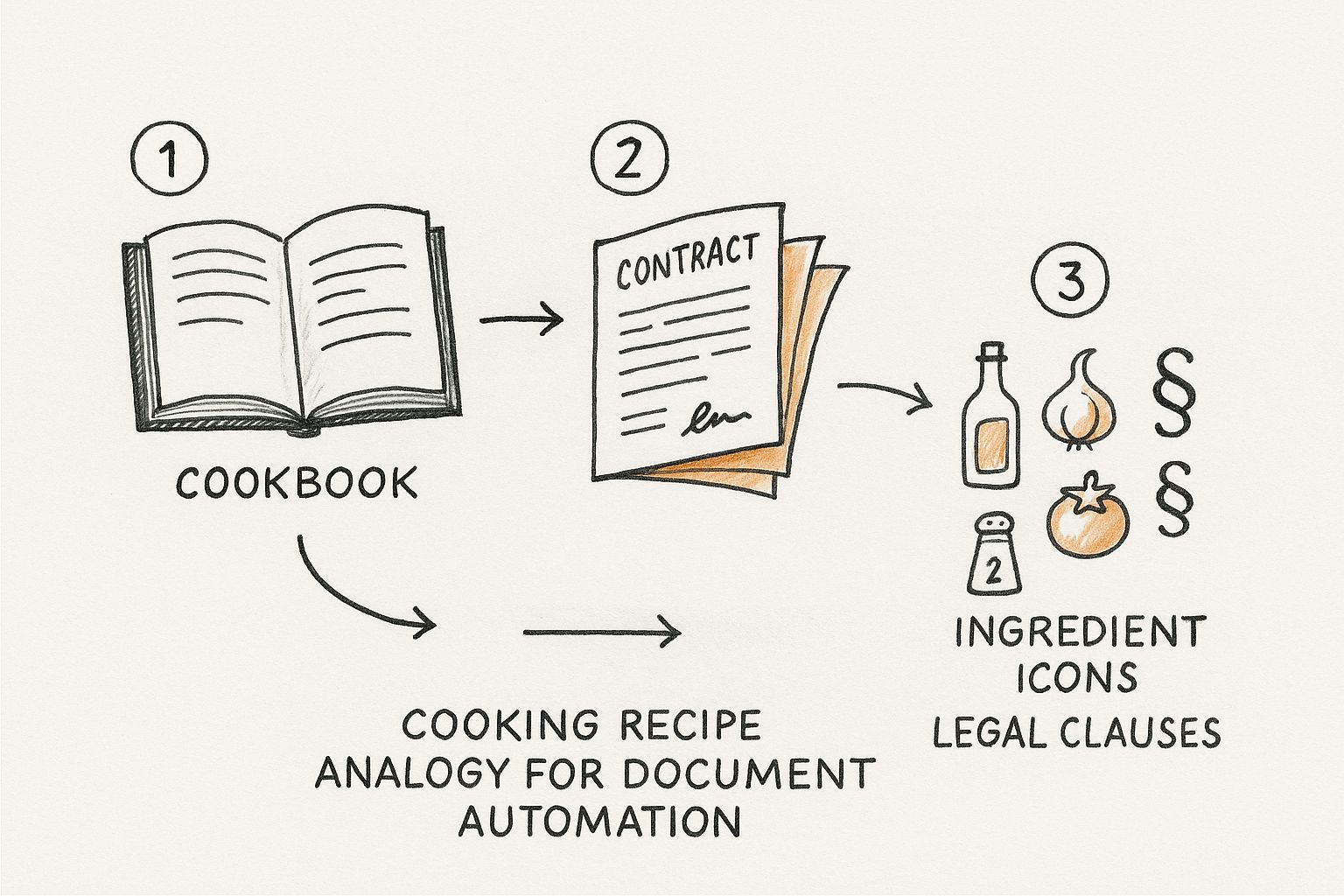 Infographic about legal document automation software