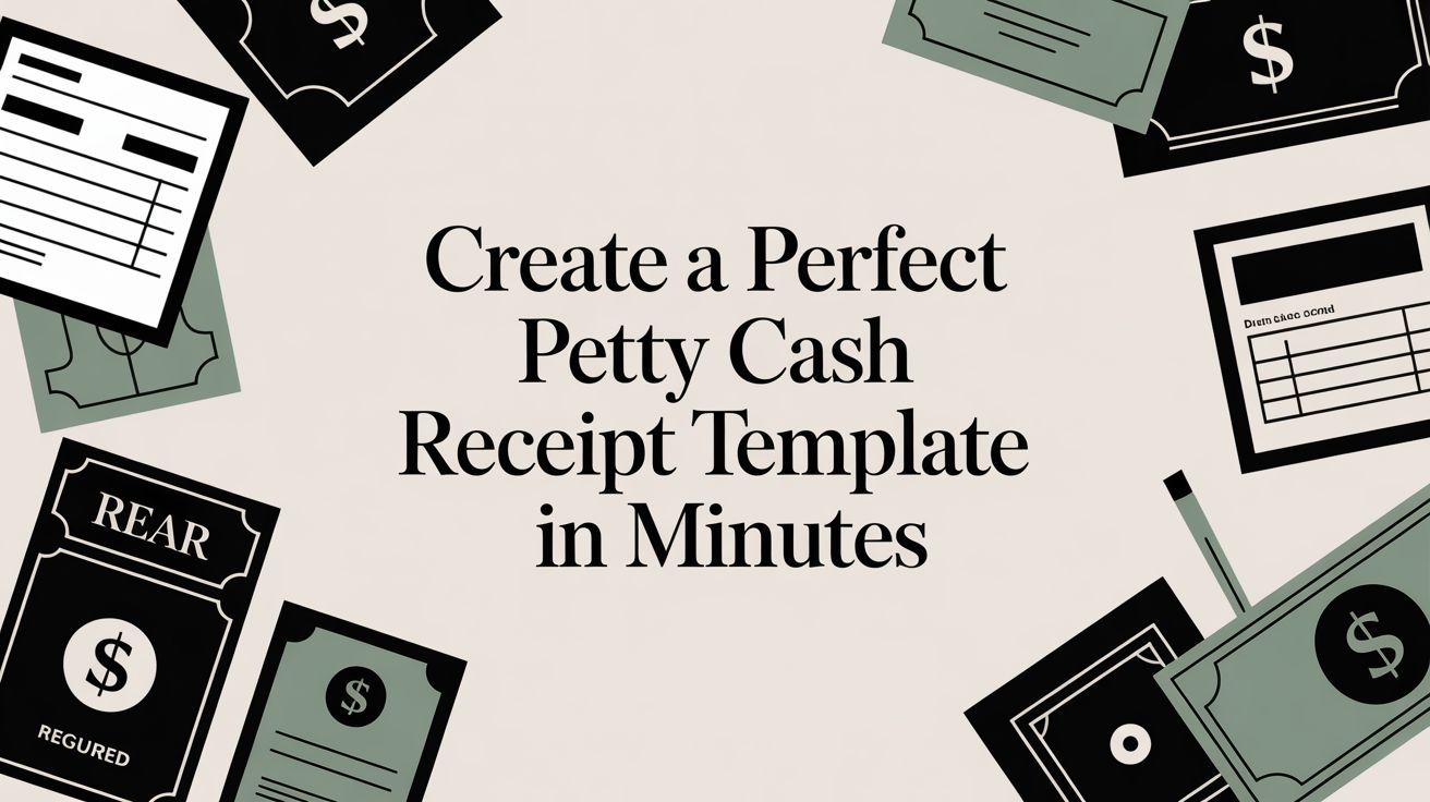 Create a Perfect Petty Cash Receipt Template in Minutes