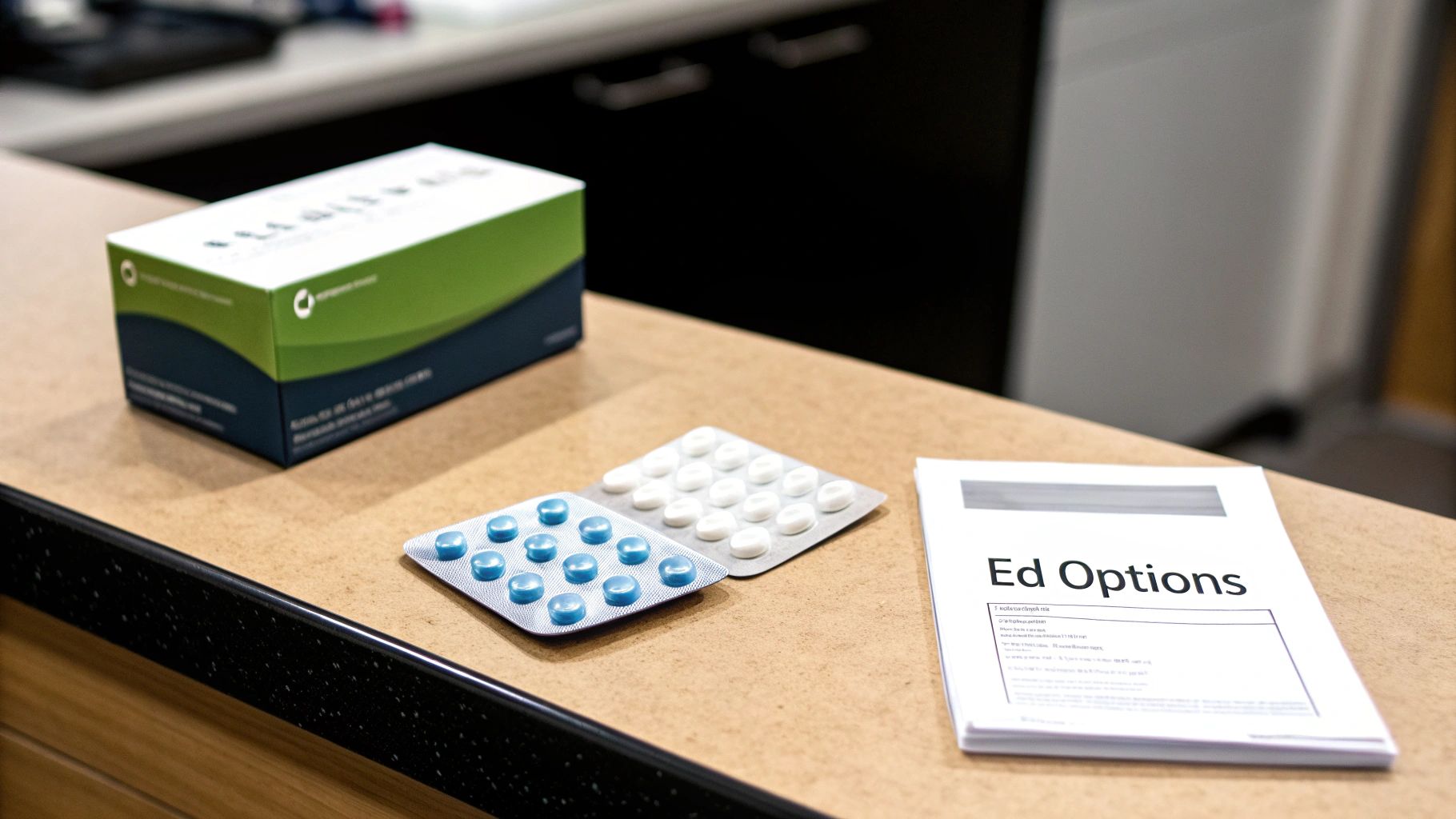 A doctor discussing treatment options with a patient in a Canadian clinic.