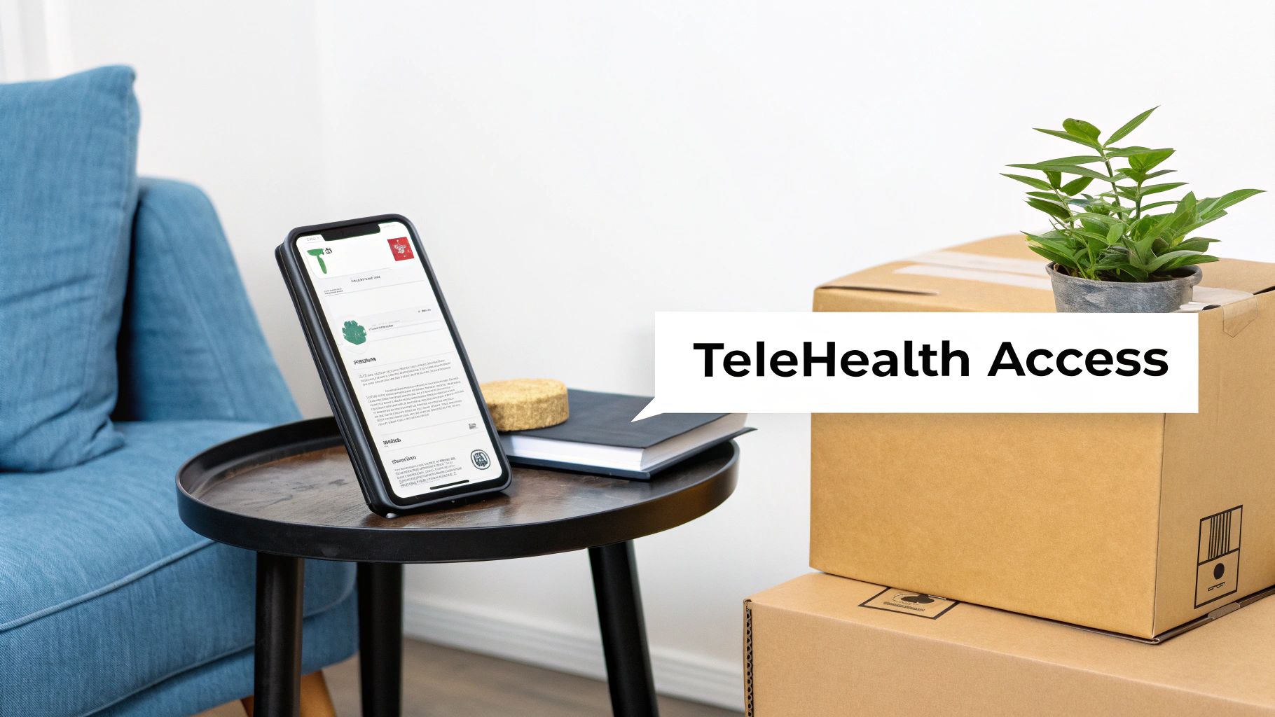 Telehealth access diagram