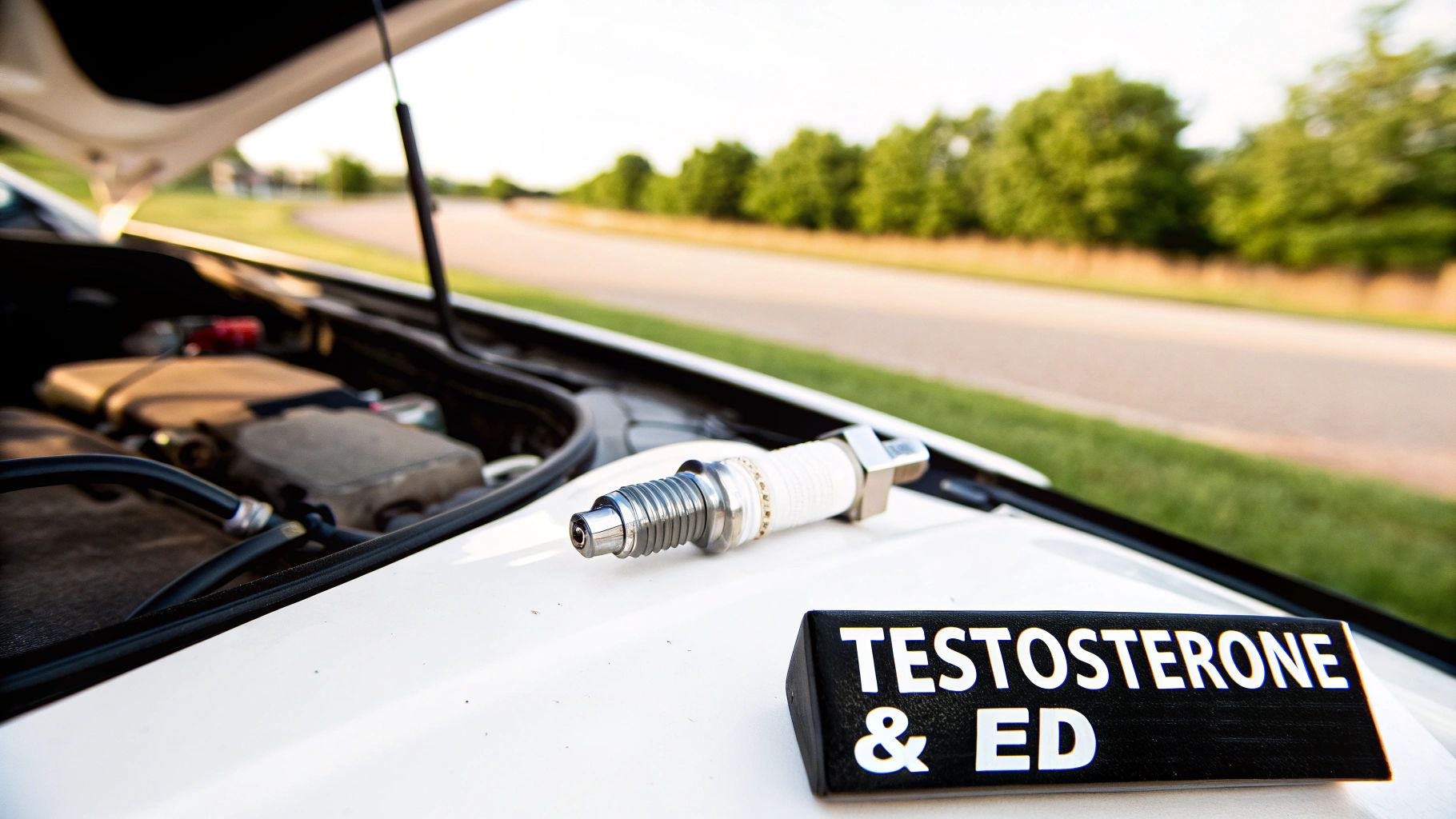 A diagram showing the relationship between hormones and physical health.