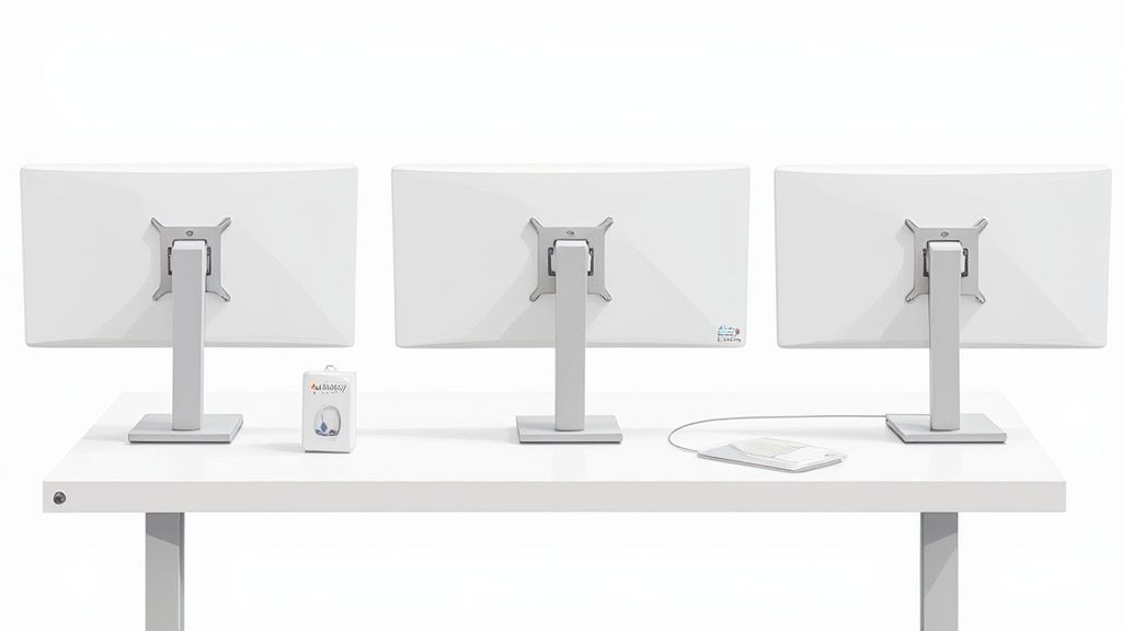 Ergonomie Monitorhalterung