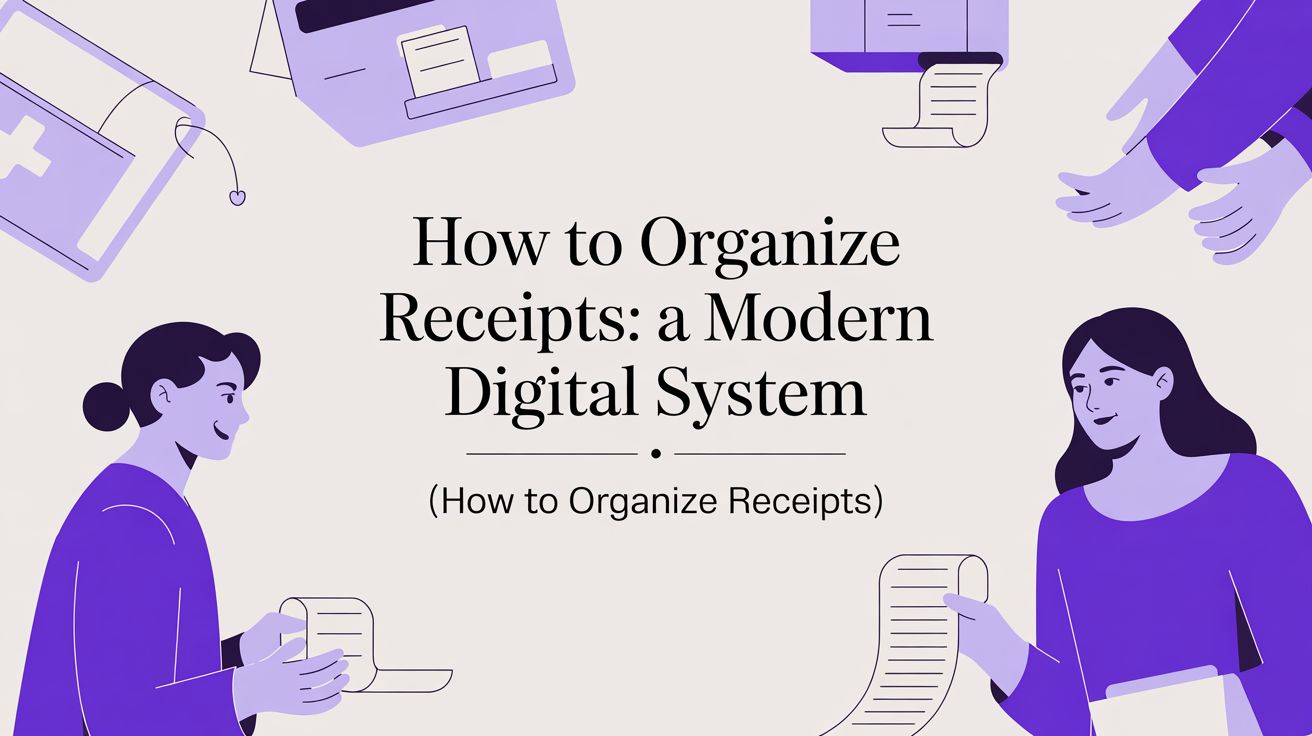 How to Organize Receipts: A Modern Digital System