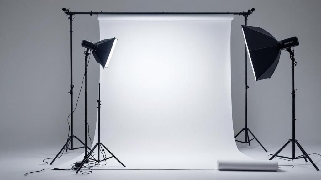Woman taking a professional headshot