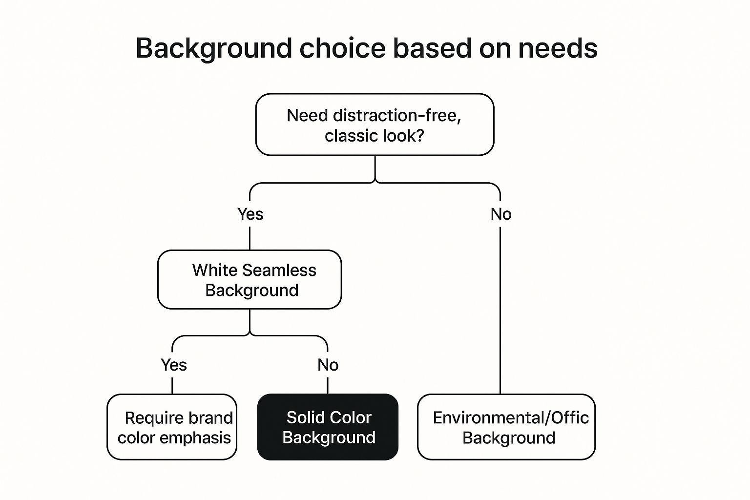 Infographic showing key data about White Seamless Background