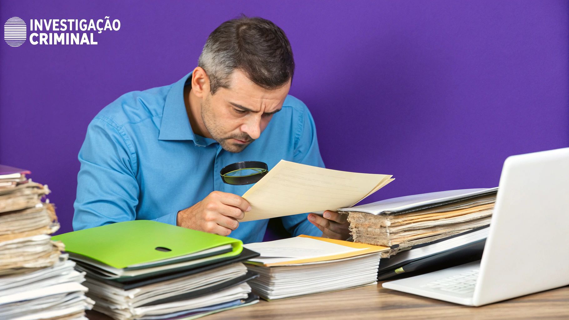 Uma equipe de negócios revisando um documento de compliance, simbolizando a proteção jurídica.