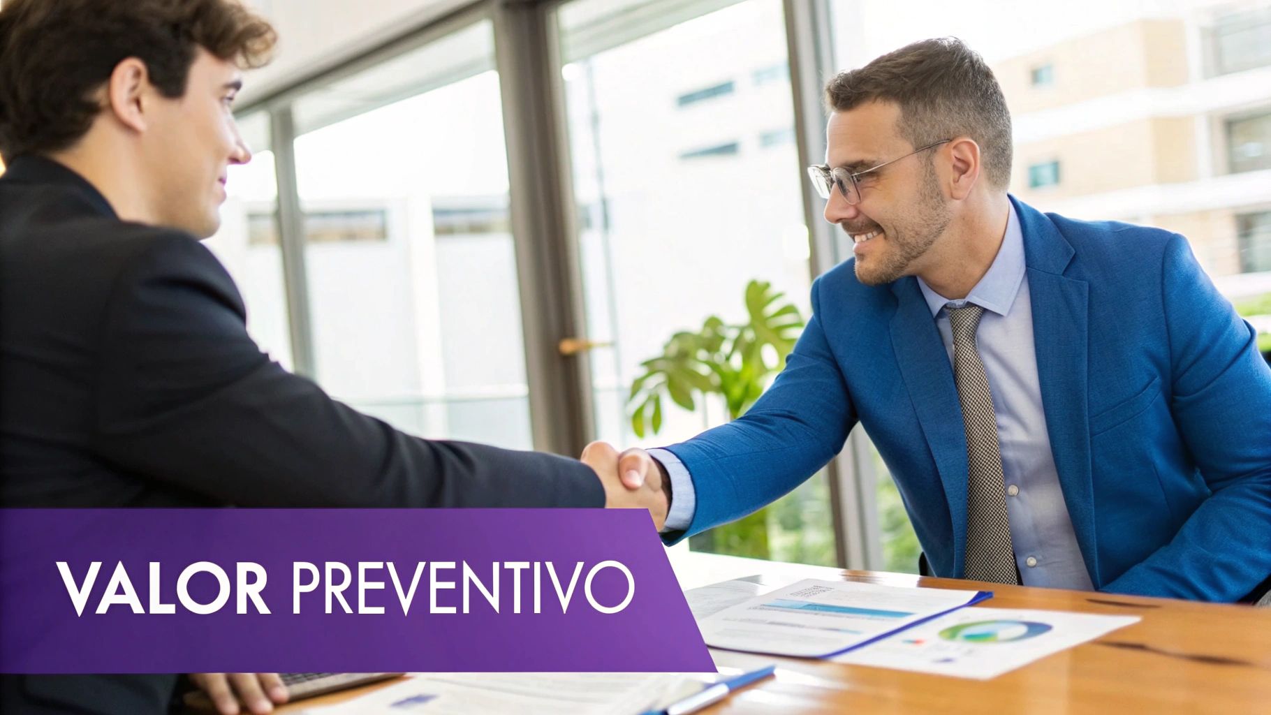 Um gráfico de barras ascendentes com um escudo de proteção sobreposto, simbolizando o crescimento seguro e a geração de valor proporcionados pela advocacia empresarial.