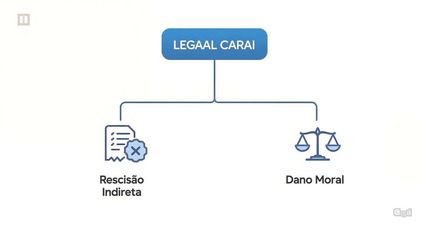 Infográfico sobre assédio moral no trabalho o que fazer