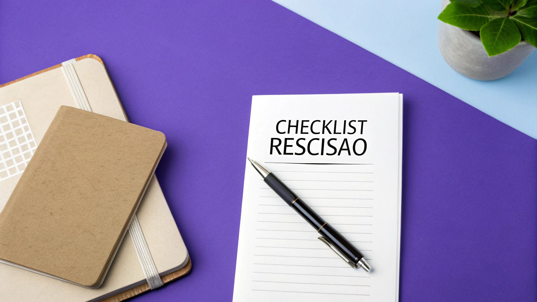Prazo para Homologar Rescisão: O Guia Definitivo 2024 3 Uma pessoa marcando itens em um checklist em uma prancheta.