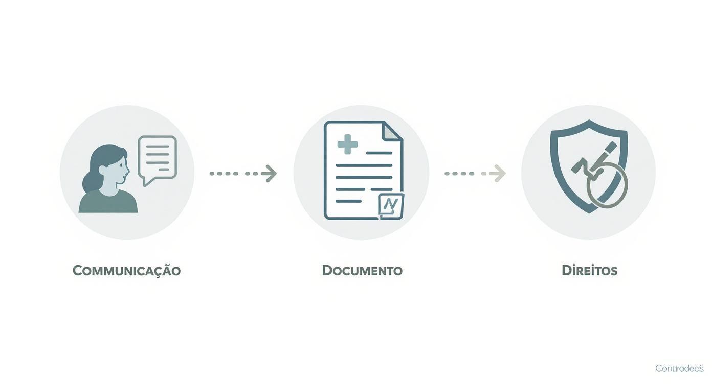 A empresa pode pedir comprovante de gravidez? Guia Completo 2024 2 Infográfico sobre empresa pode pedir comprovante de gravidez