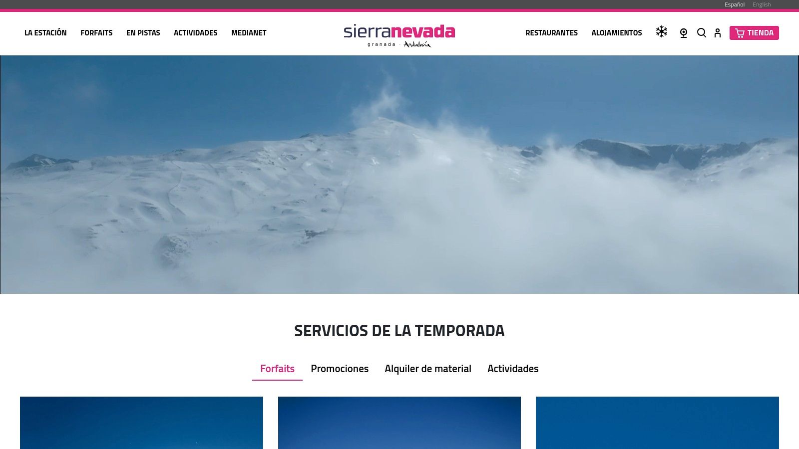 Sierra Nevada (official site)
