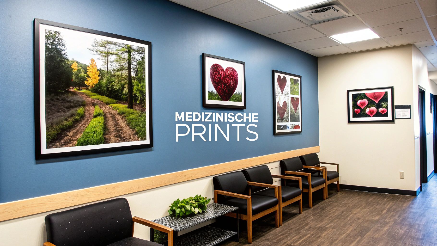 Bilder von Posterlounge für Praxisräume