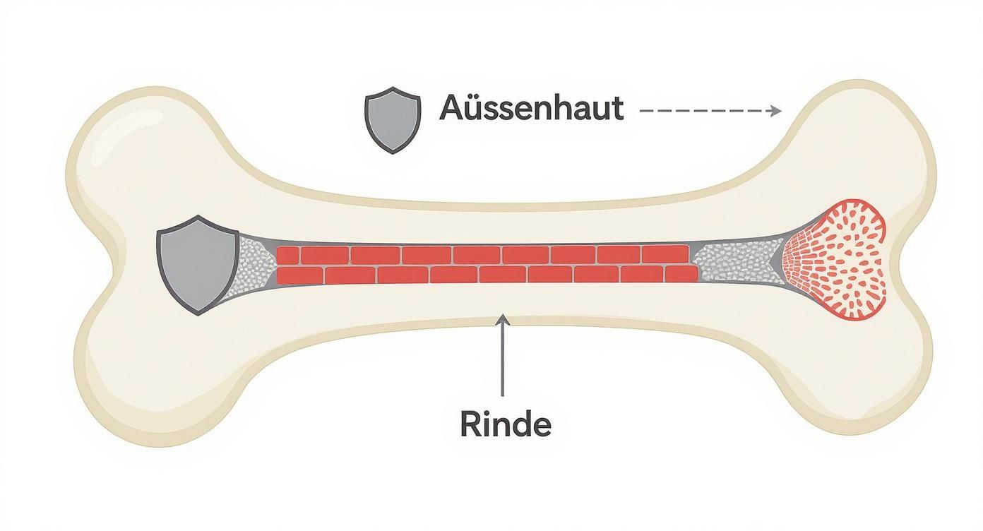 Infographic about anatomie mensch knochen