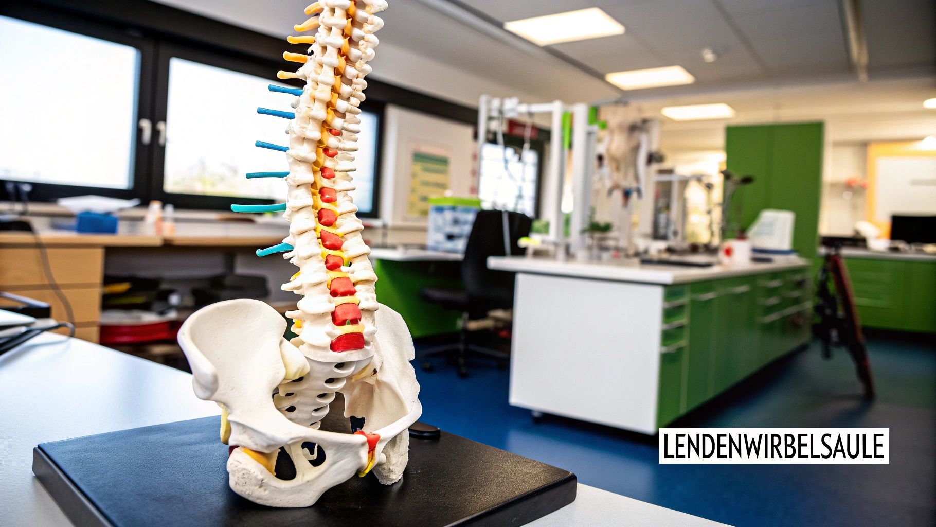 Anatomie unterer Rücken