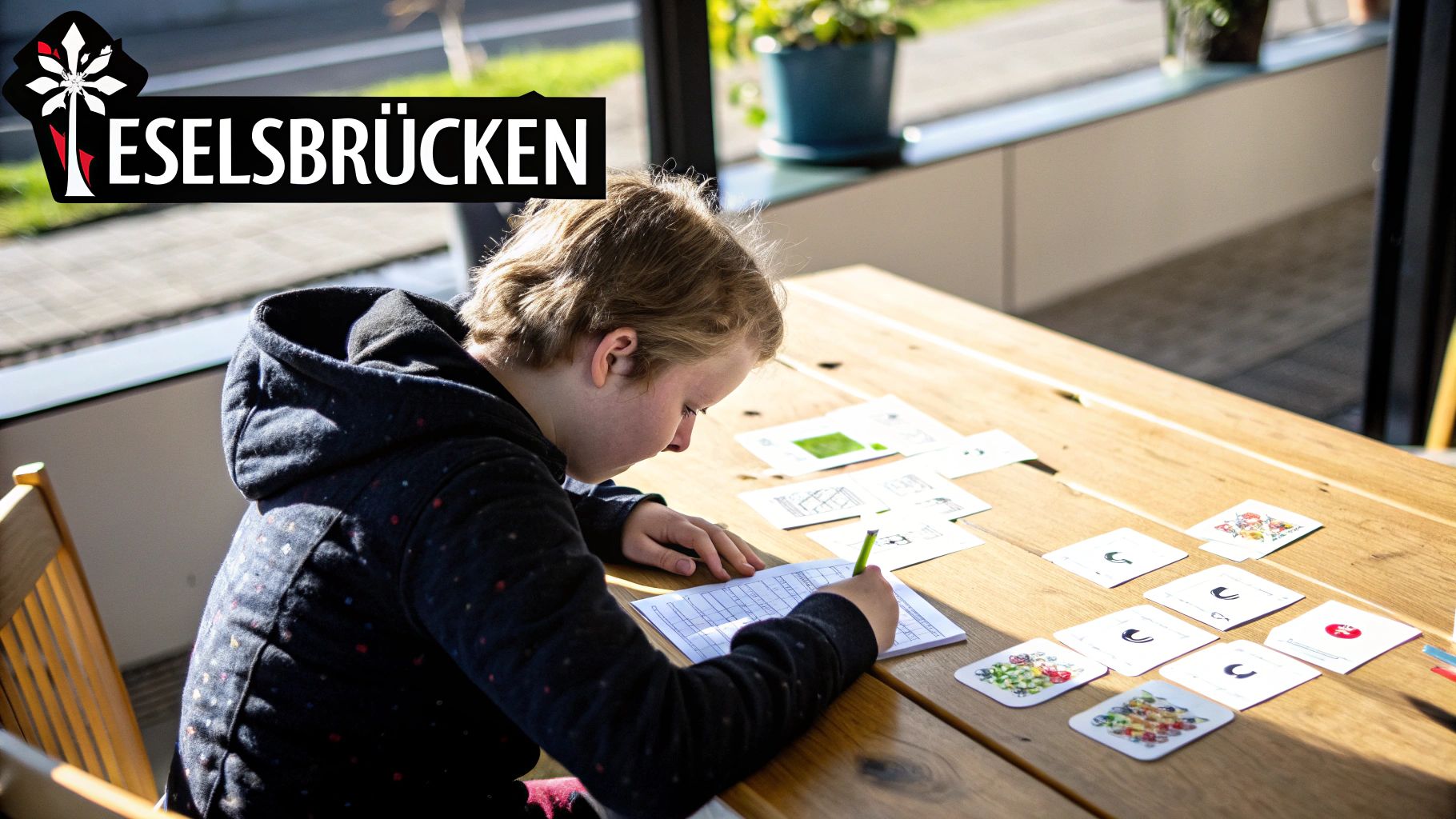 Lerne mit Eselsbrücken und Merkhilfen