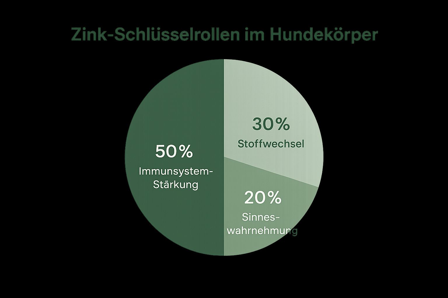 Infographic about zink für hunde