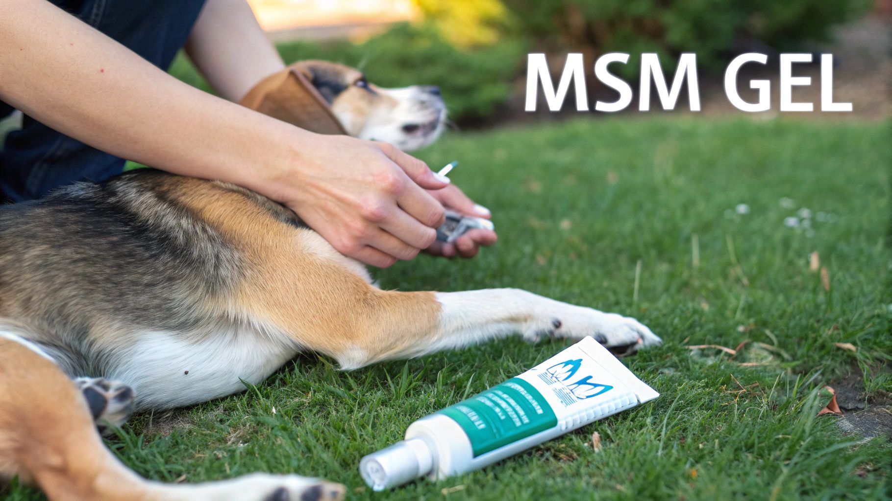 Topical MSM Applications for Dogs