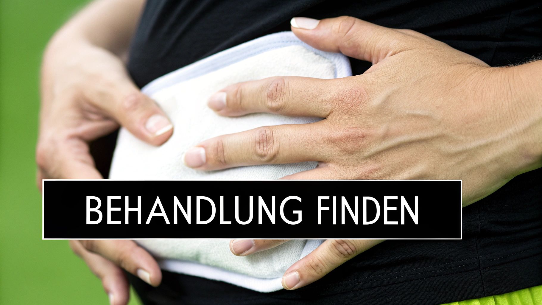 Ein Arzt erklärt einem Patienten die Diagnose.