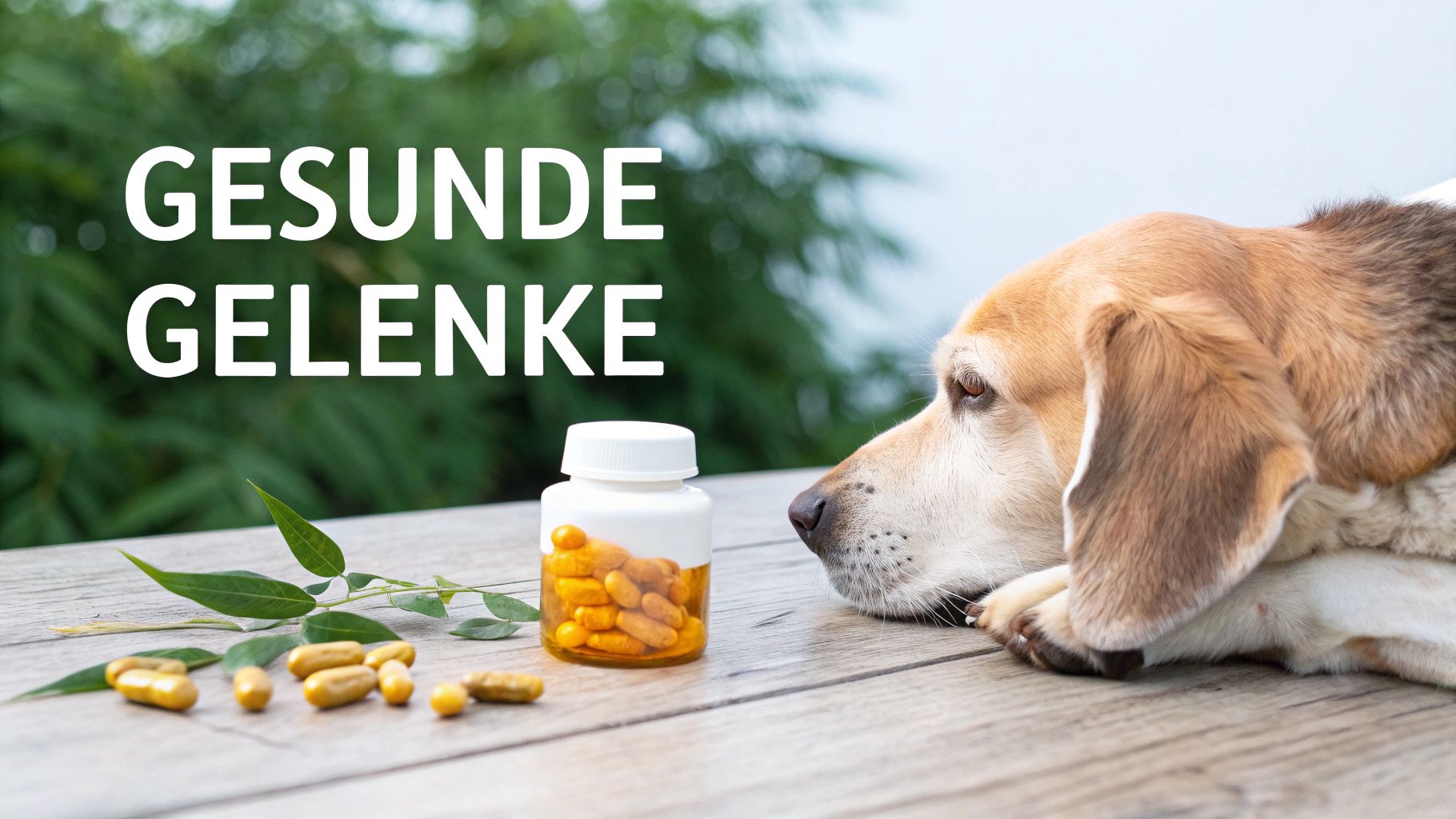 Gesunde Gelenknährstoffe in Schalen