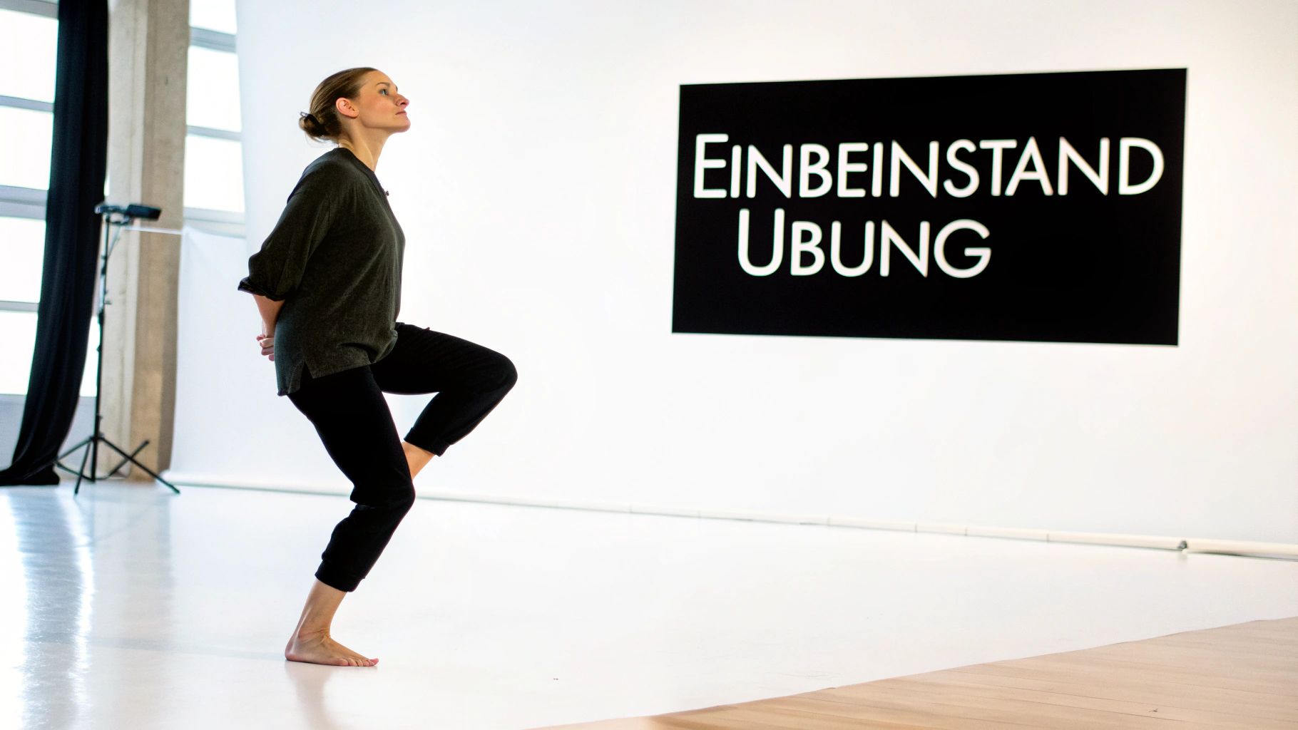 Einbeinstand (Single-Leg Standing)