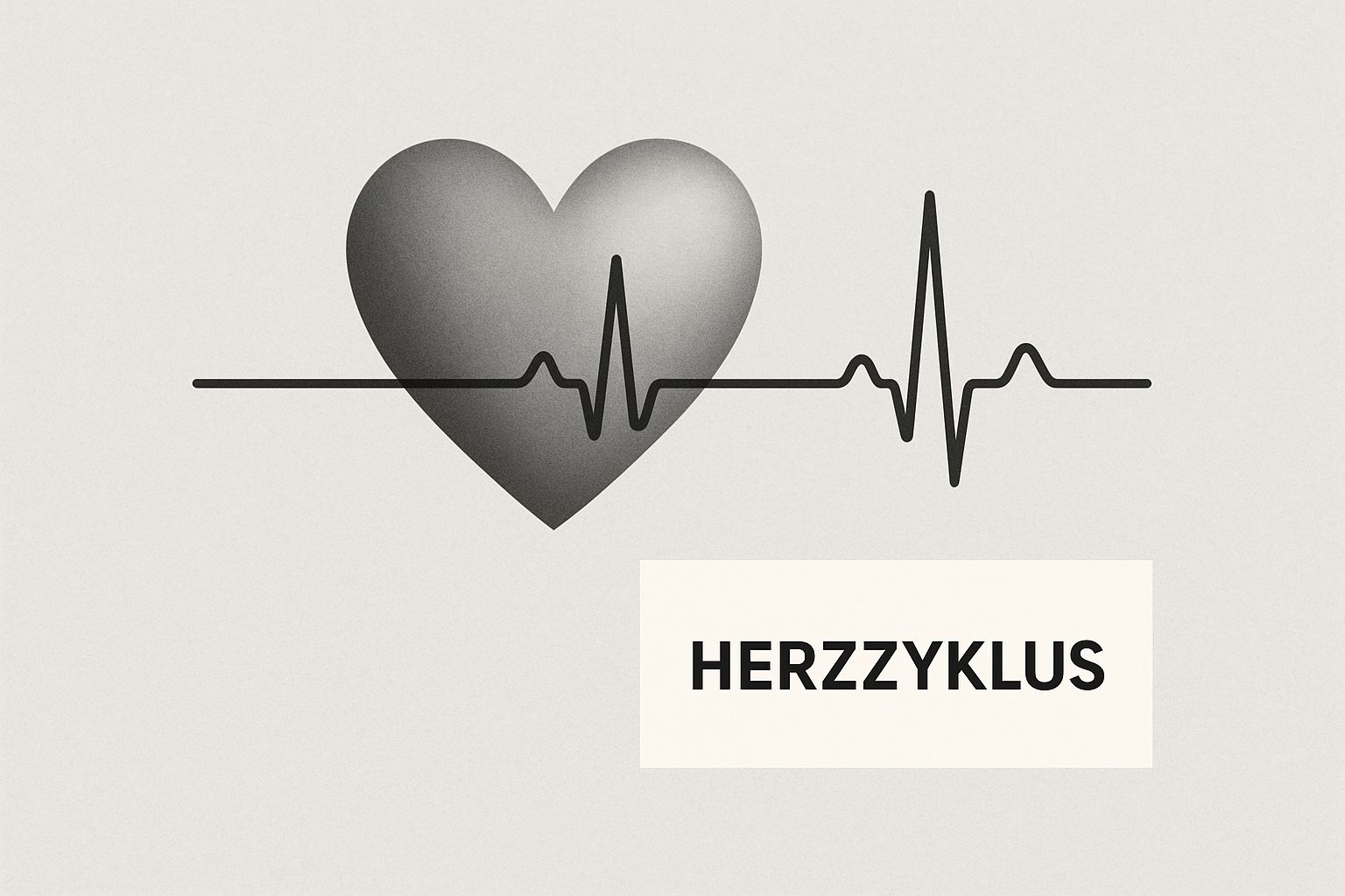 Infographic about blutfluss im herzen