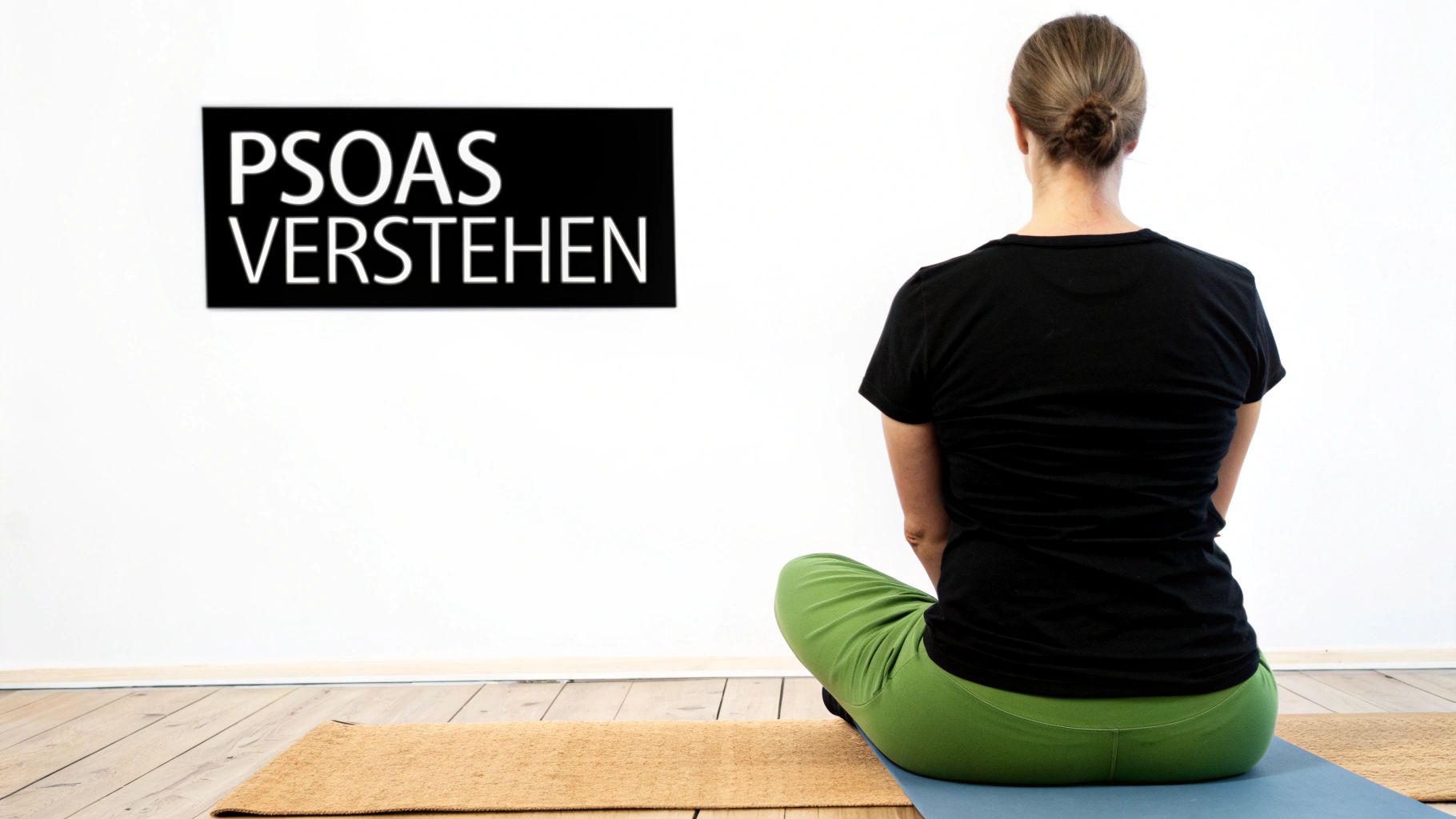 Illustration des Psoas-Muskels im menschlichen Körper