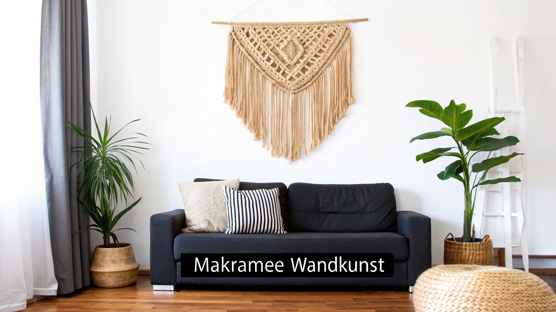 DIY Makramee Wandbehänge (Macramé Wall Hangings)