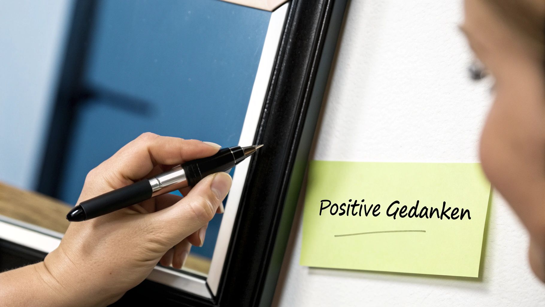 Positive Selbstgespräche und Affirmationen