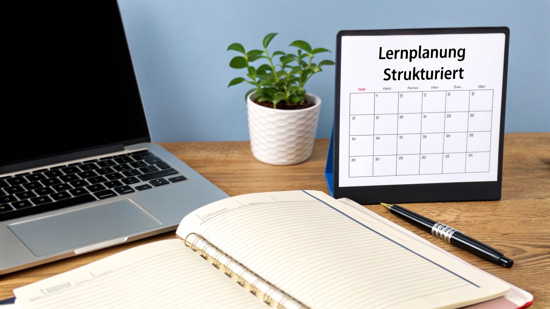 Tipp 1: Fundament legen mit strukturierter Lernplanung und Zeitmanagement